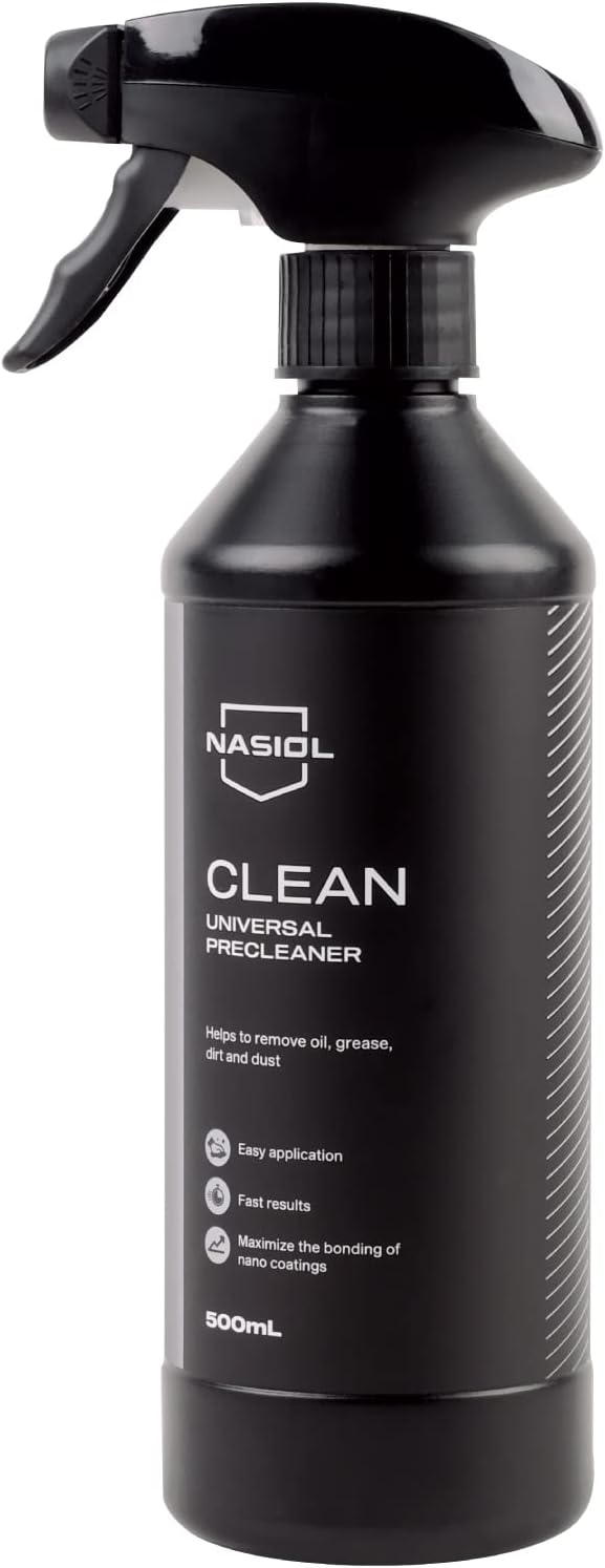 Nasiol Clean Universal Precleaner,Quick Exterior-Interior Detailer,All Purpose Super Cleaner,Detailing,Car Cleaners,Hard Surfaces Pre-Cleaning Solution,17 Fl Oz