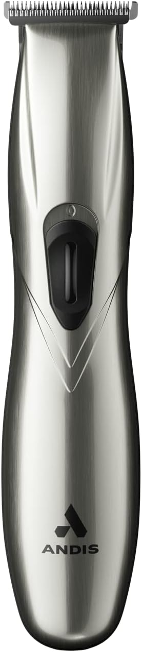 Andis 32810 Slimline Pro Beard Trimmer for Men, Cord/Cordless, Chrome