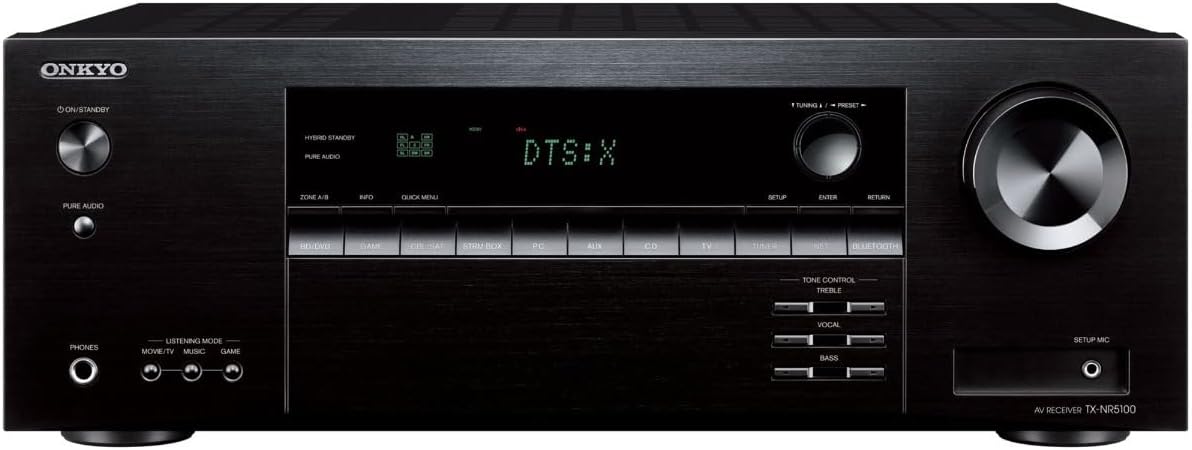 Onkyo: TX-NR5100 7.2 Channel AV Receiver - Black