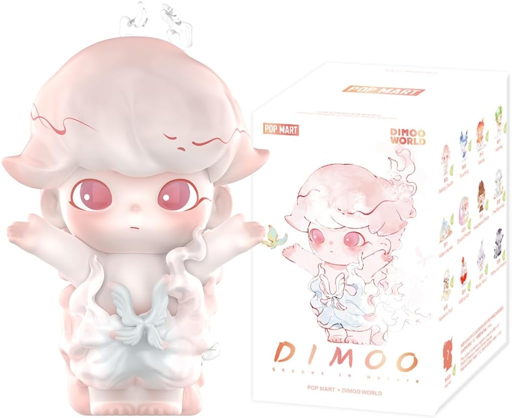 POP MART DIMOO Shapes in Nature Series Figures 1Box Articulated Character Premium Design Gifts for Women Fan-Favorite Collectible Toy Art Toy Action Figure