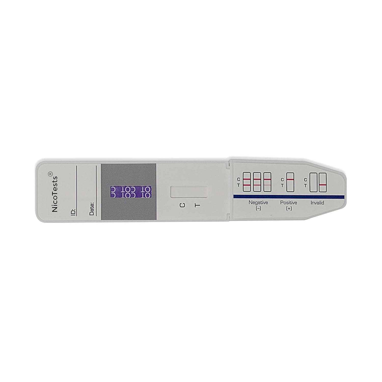 Most Sensitive Available - 10 ng - Nicotine Urine Test: 5 Test Package from NicoTests®