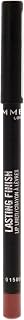 Rimmel Lasting Finish 8HR Soft Lip Liner Pencil - Vibrant, Blendable Formula to Lock Lipstick in Place for 8 Hours - 110 Spice, .04oz