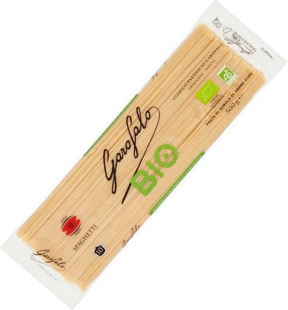 Garofalo Organic Spaghetti Italian Dried Pasta, 500g (Pack of 1)