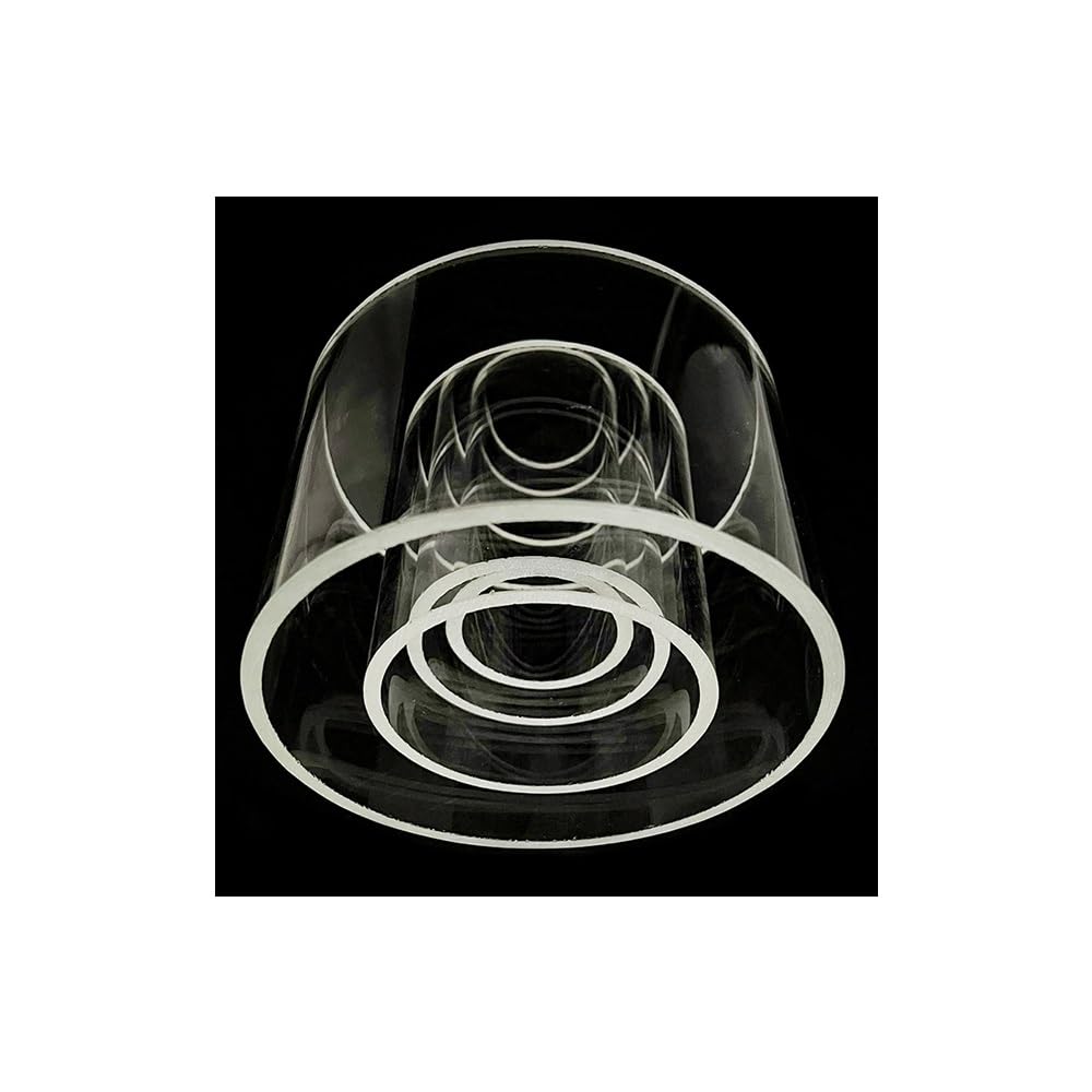 1PC High Borosilicate Glass Tube 100mm Length - OD 16-180MM, Thickness 2.5/4/5/8-10mm, High Temp Resistant for Chemical Pipeline & Boiler Viewing Cup(OD50X100X8-10mm)