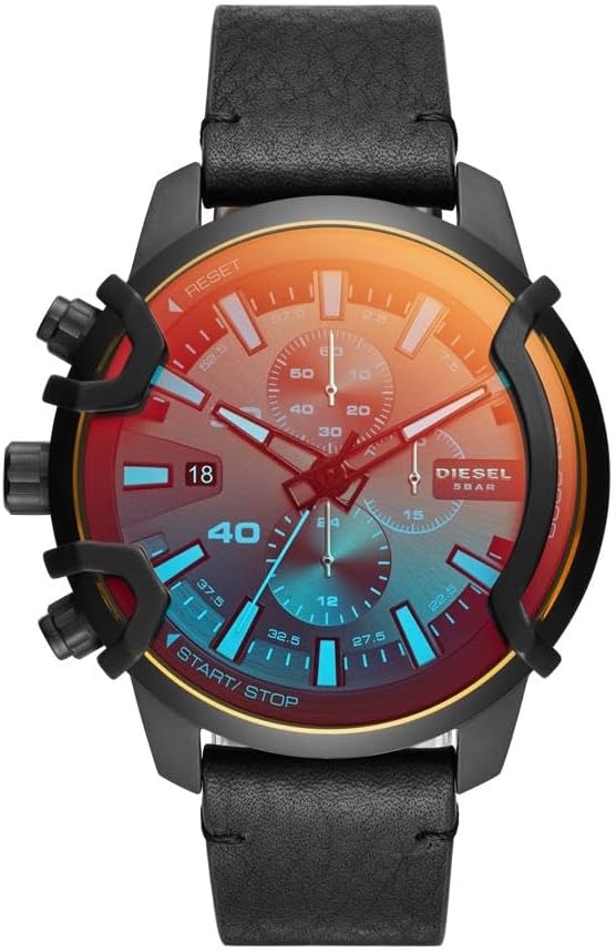 Diesel Men's Griffed Stainless Steel Chronograph Quartz Watch