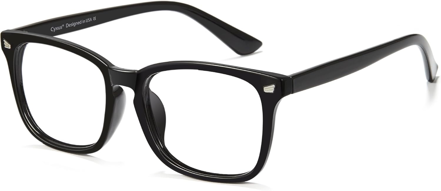 Cyxus Blue Light Glasses for Men Women Reduce Eye Strain UV Blocking for Computer Screen 8082