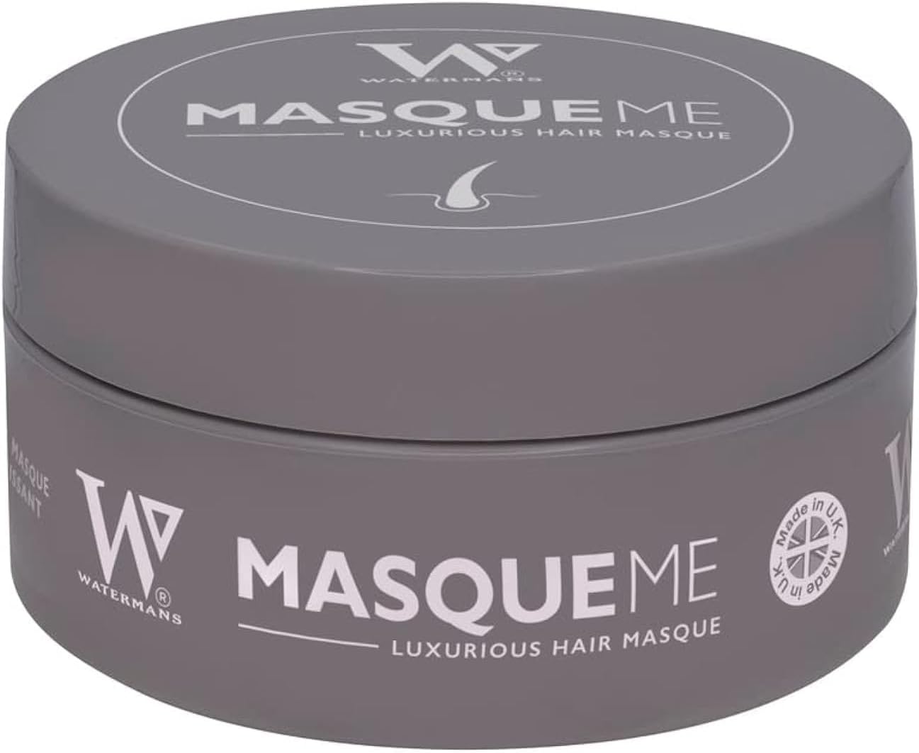 Watermans Hair Mask Growth Protein Treatment for Dry Damaged Hair, Frizzy, Broken or Bleached Hair. Best Hydrating & Conditioning for Curly, Coloured. Vegan