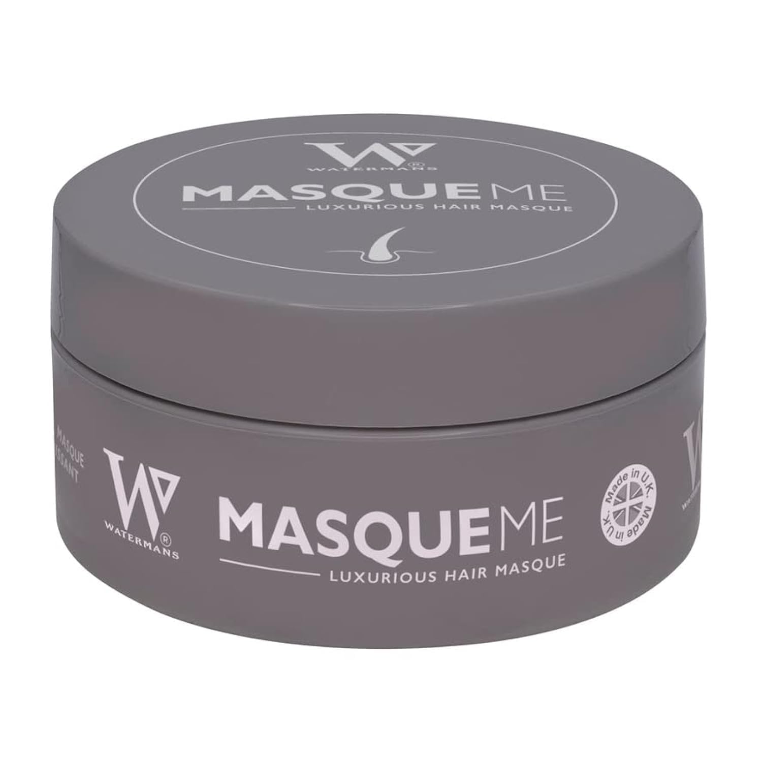 Watermans Hydrating Rosemary & Argan Oil Hair Mask and Deep Conditioner for Dry or Damaged Hair with Niacinamide, Provitamin B5, Caffeine, B3, B6, B7, C, E (6.76 fl oz)