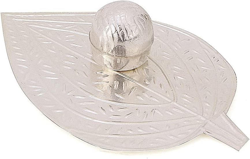 Betel Leaf and Betelnut in Pure Silver Paan and Supari in Pure Silver Hindu Religion Prayer Items