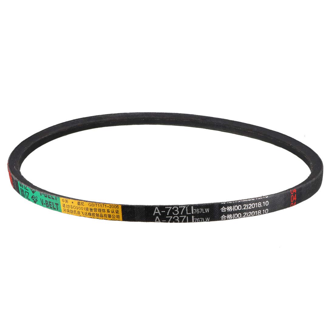 sourcing map A-29 Drive V-Belts 737mm/29" Inner Length 13mm Width 8mm Thick JIS Standard A-Section Rubber Drive Transmission Belt
