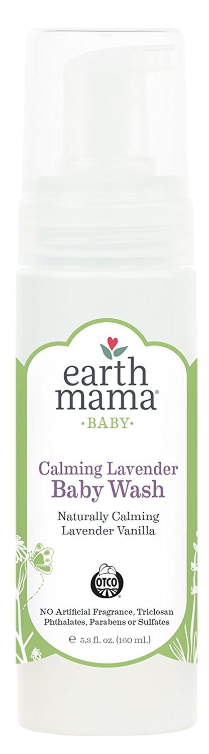 Earth Mama Angel Baby Shampoo & Body Wash Calming Lavender - 5.3 fl oz