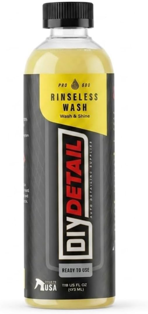 diy detail Rinseless Car Wash T2, 16 oz, No Rinse Car Wash
