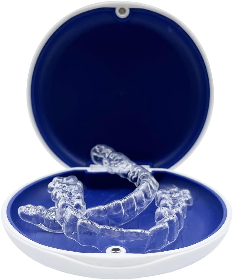 Custom Retainer, Clear Replacement Retainers for Teeth, Night Guard for Adults & Kids, 2 Mouth Guards for Grinding/TMJ