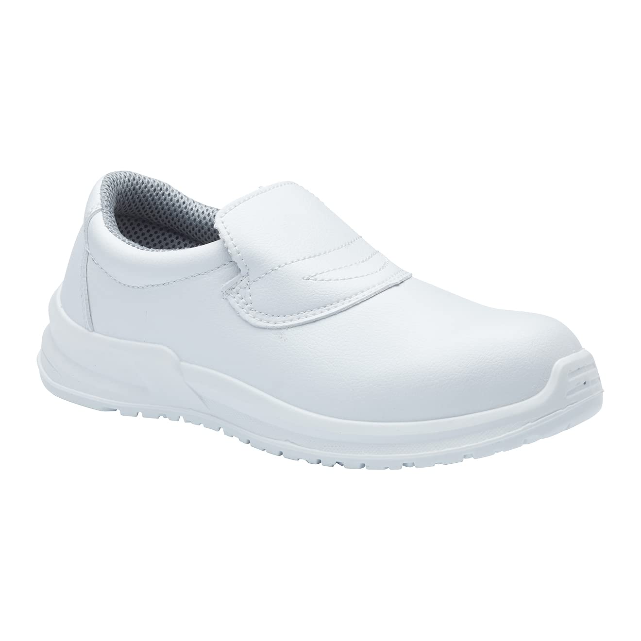 Blackrock Slip-On Safety Shoes, Mens and Womens, Steel Toe Cap, Chef, Nursing, Orthopedic, Non-Slip Work Shoes, Hygiene, Catering, Kitchen, Work Utility Footwear, Anti-Slip - Size 9