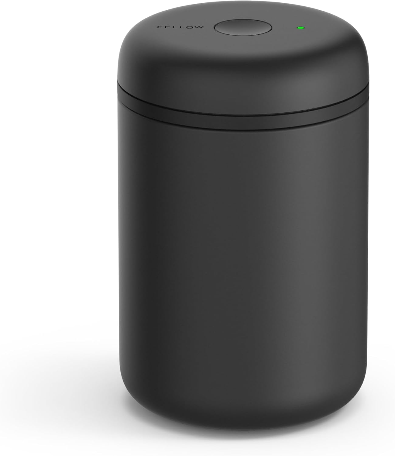 Fellow Atmos Electric Vacuum Canister & Storage Container - Airtight Coffee & Food Storage Containers - Coffee Containers - 1.2 Liter - Matte Black