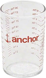 Anchor Hocking Graduated Measuring Glass, Set of 2, Clear