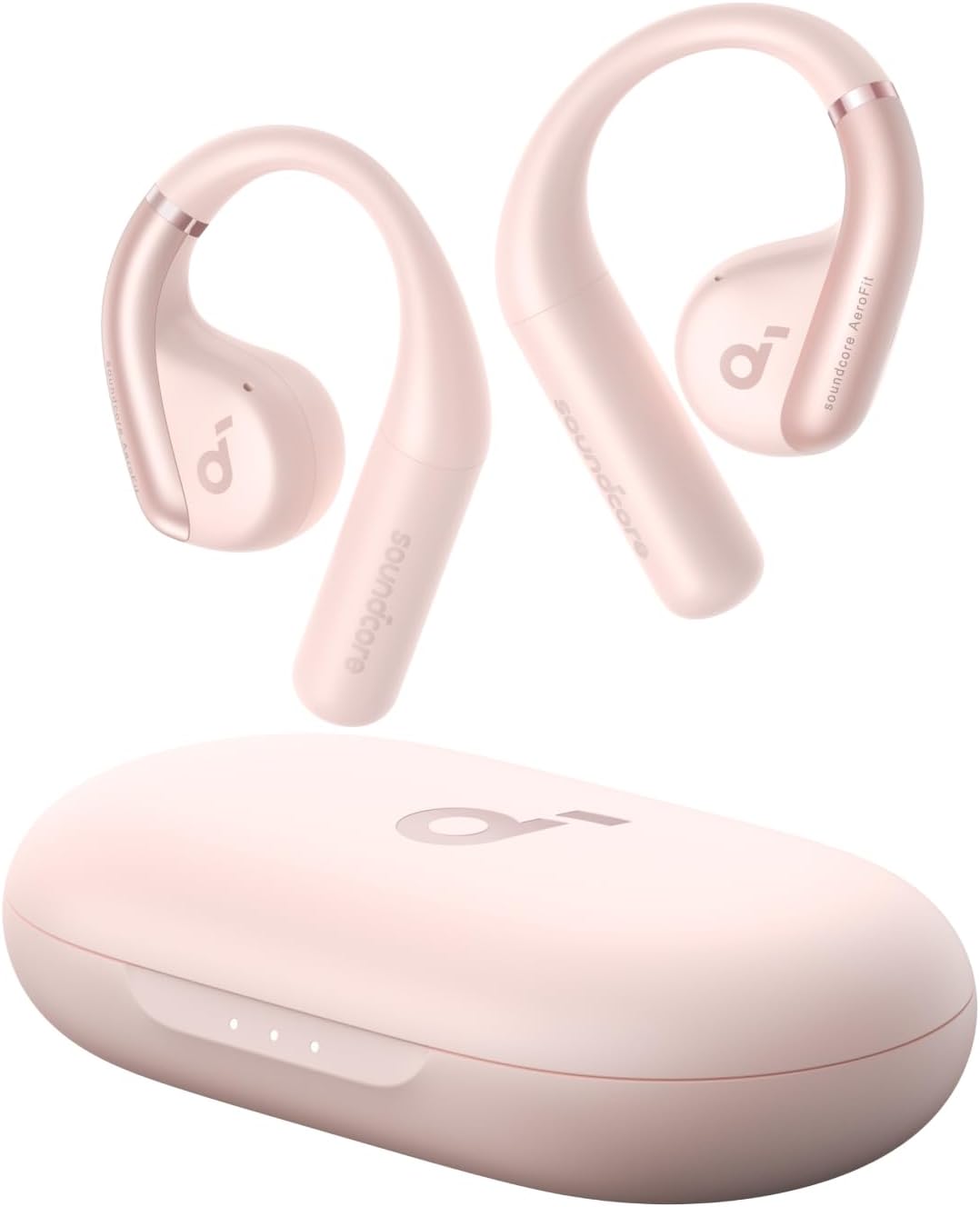 Soundcore by Anker, AeroFit Open-Ear Headphones, Ultra Comfort, Snug Fit, Ergonomic Ear Hook, Balanced Sound, IPX7 Waterproof, 42H Playtime, Bluetooth 5.3, App Control, Clear Calls, Wireless Earbuds