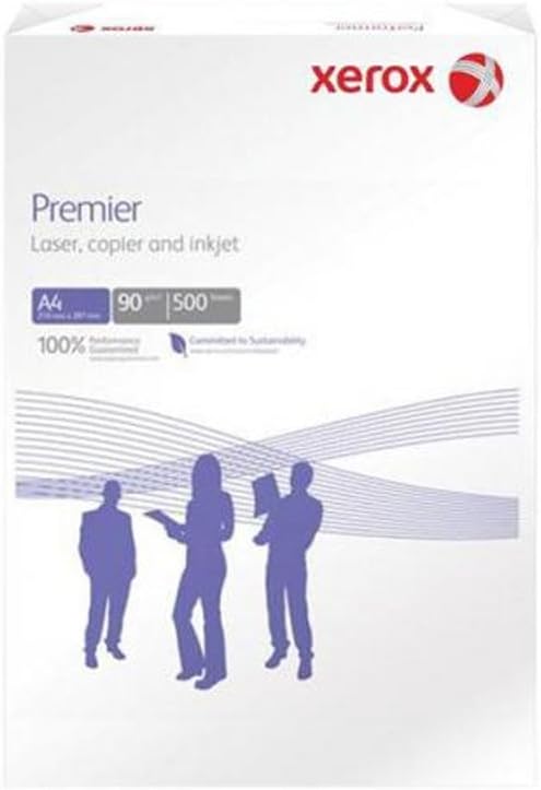 Xerox Premier Copier Paper Multifunctional 90gsm 500 Sheets per Ream A4 White Ref 003R91854 [1 Ream]