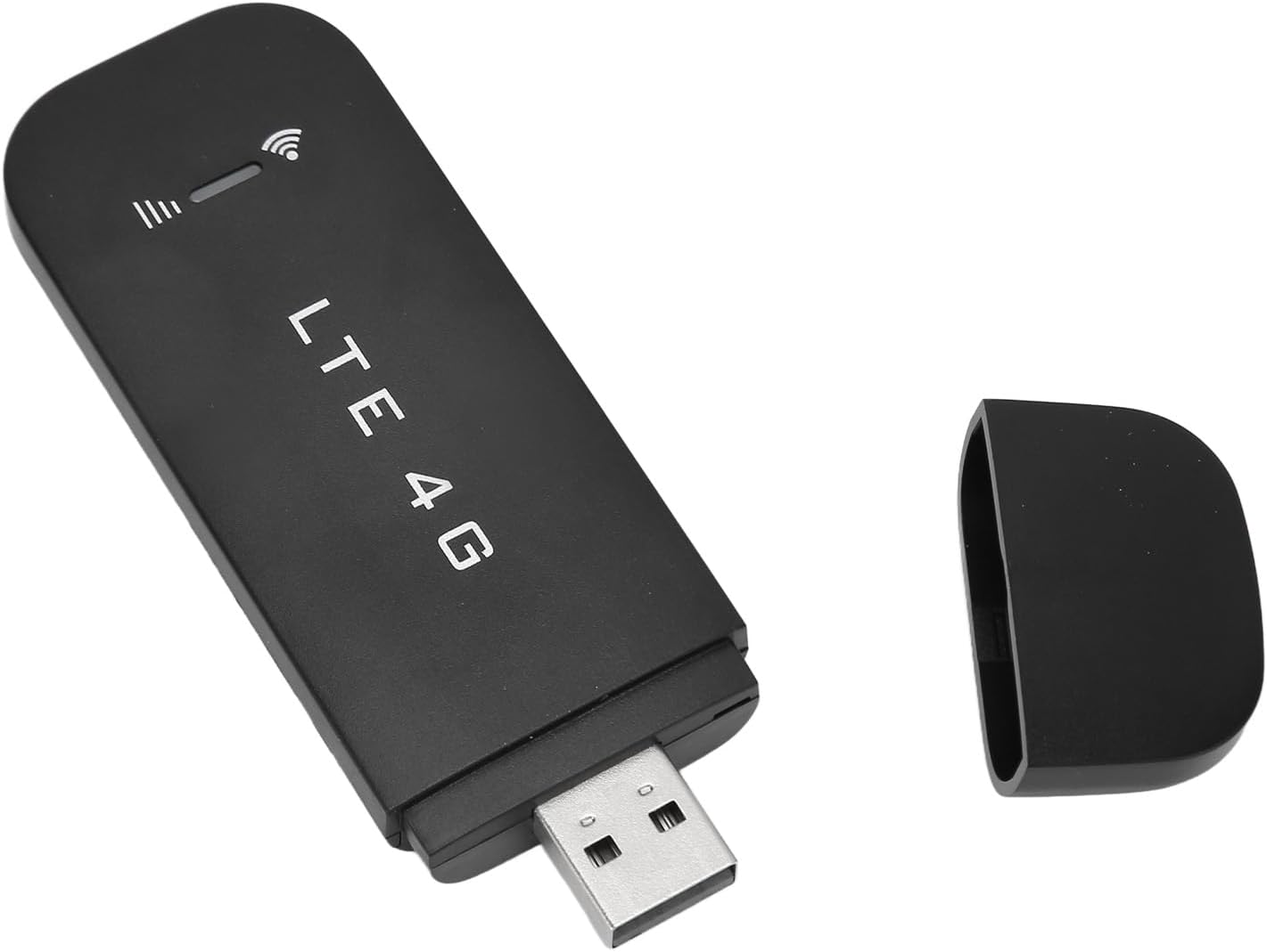 Portable WiFi LTE Hotspot, 4G USB WiFi Hotspot for Travel, Mobile Broadband Device USB Pocket Mobile Hotspot with SIM Card Slot (Black)