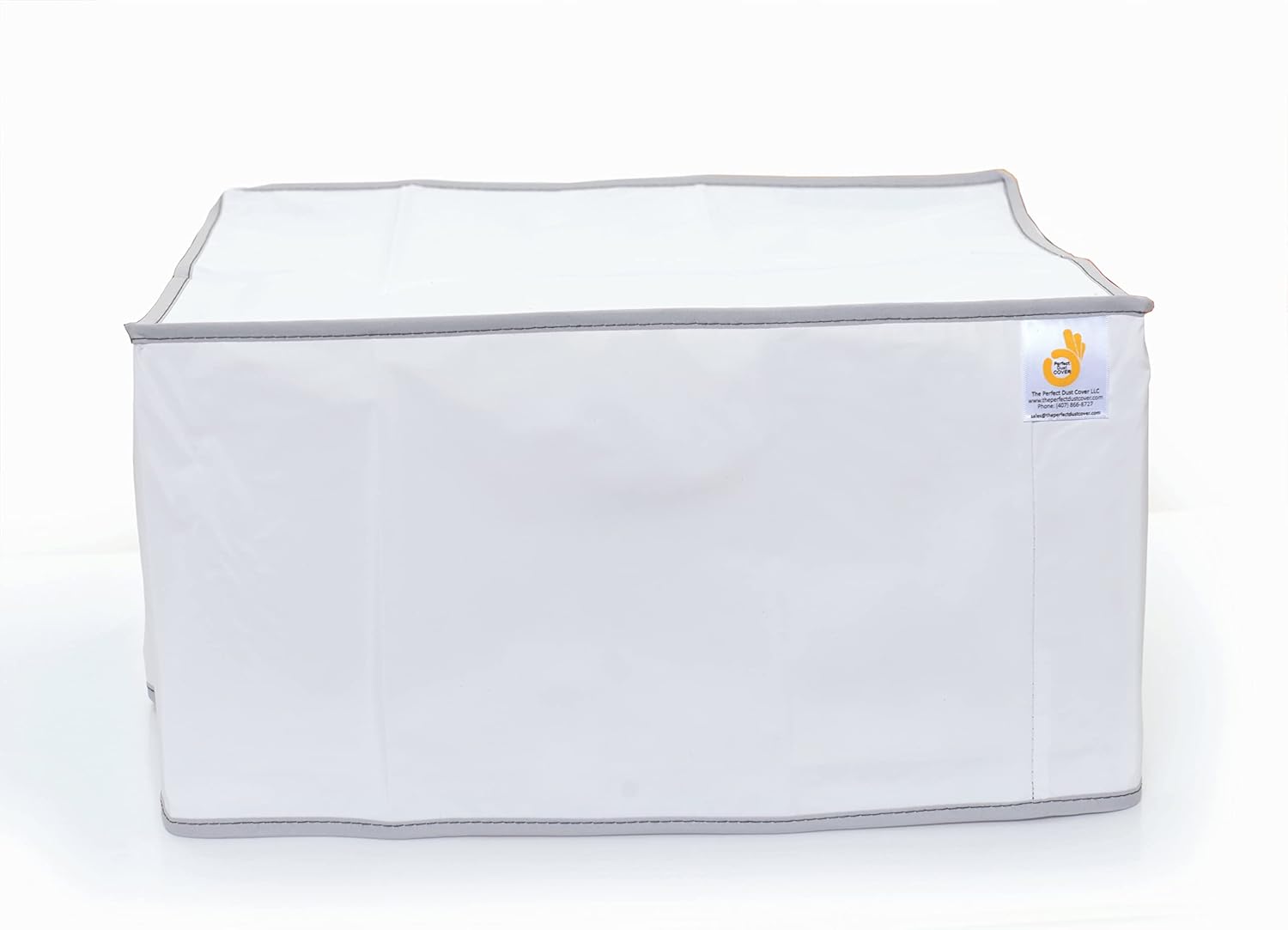 White Nylon Cover Compatible with Epson EcoTank L8050 Ink Tank Printer, Anti Static and Waterproof Dust Cover by Perfect Dust Cover