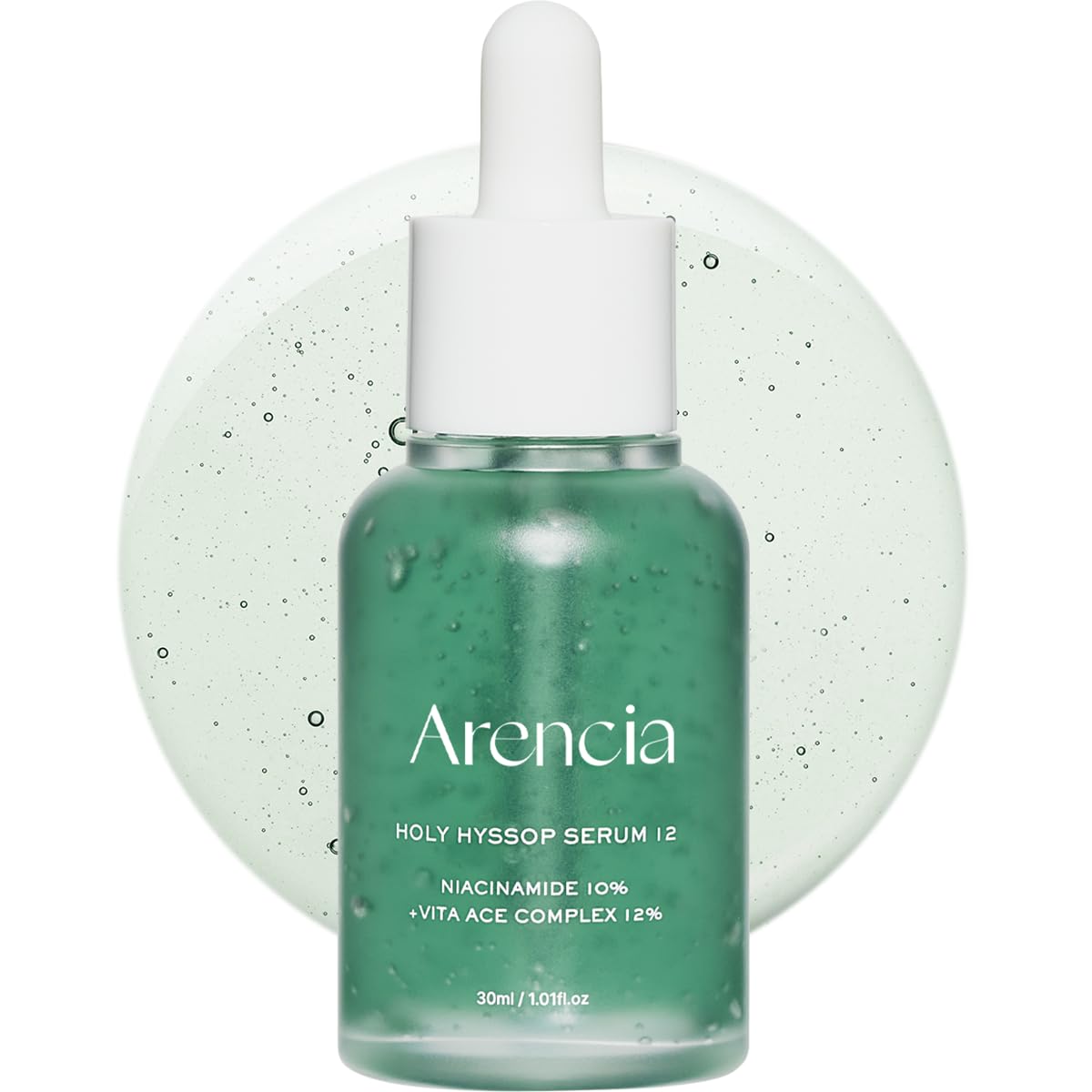 Hyssop Glow Serum, 10% Niacinamide, 12% Vitamin A,C,E - Hydrating, Moisturizing, Anti-Aging Serum for Korean Glass Skin