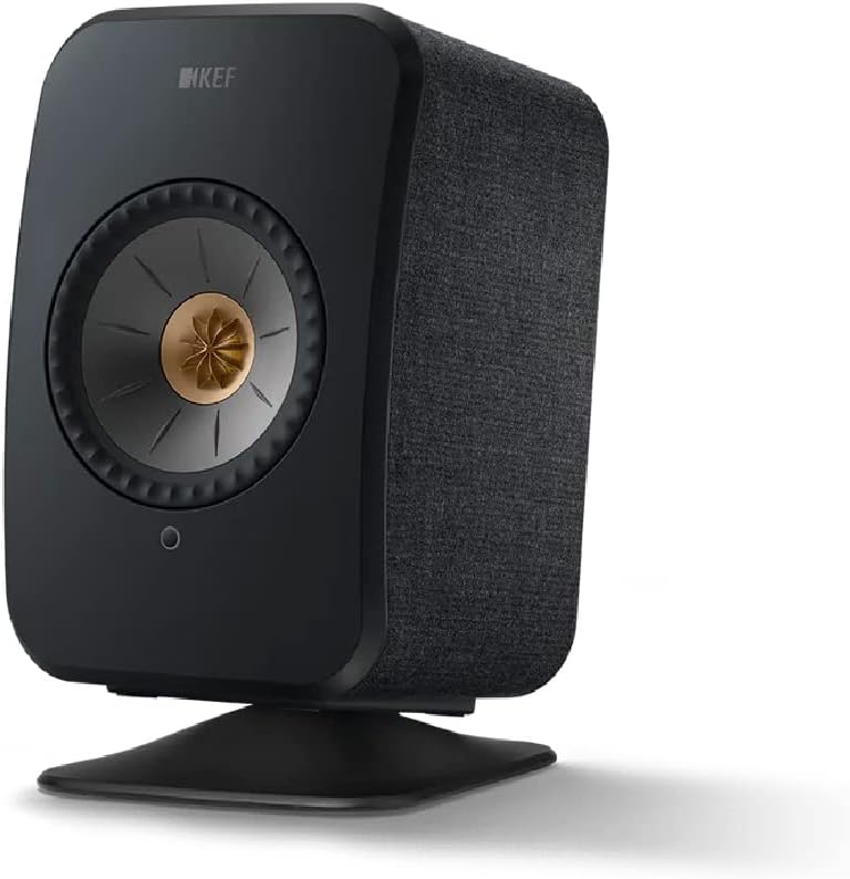 KEF Lsx P1 Desk Pad (Black, Pair), Large
