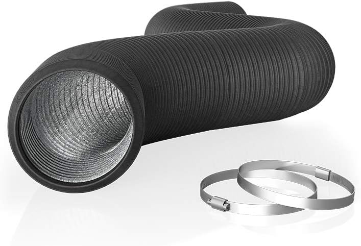 AC Infinity Flexible 4-Inch Aluminum Ducting, 8-Feet Long