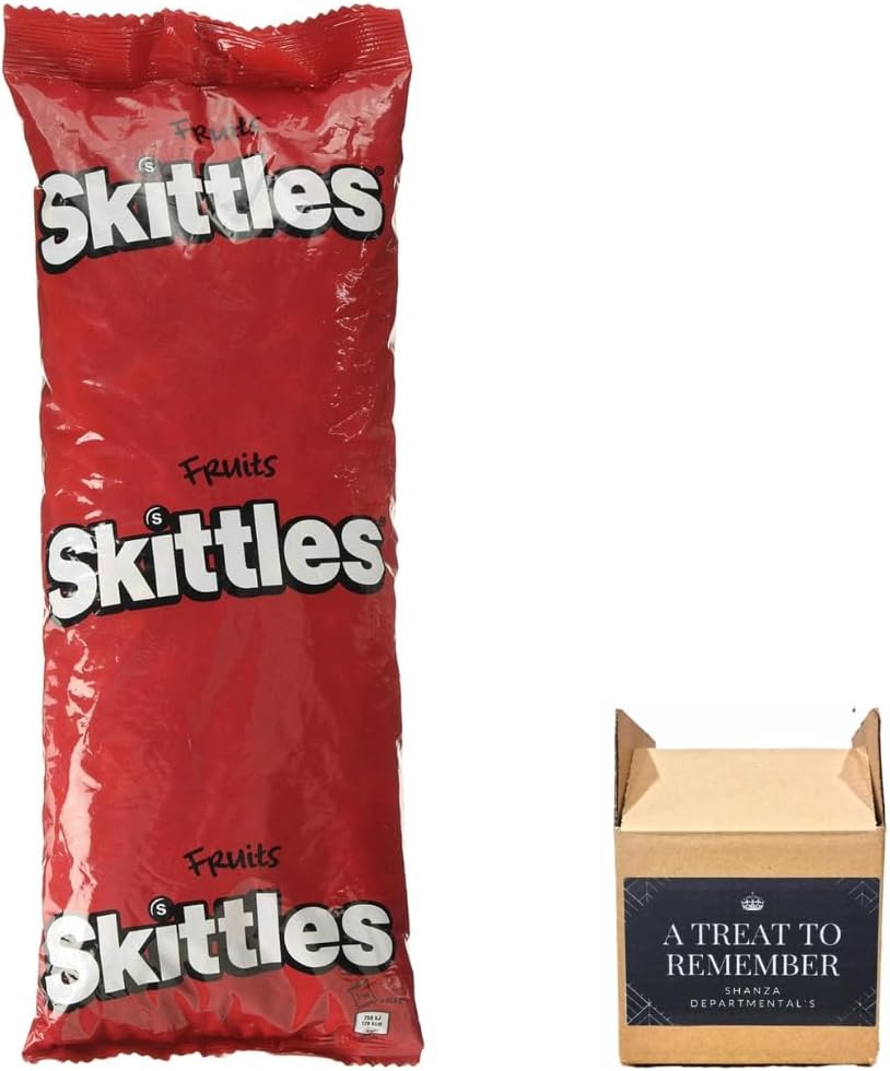 1.6kg bulk bag of fruity skittles, ideal wedding favour or vending machines.