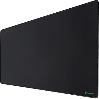Black Shark Gaming Mouse Pad Desk Mat 47.2” x 23.6”, Oversized Large Mouse Pad, Non-Slip Mousepad, Super-Thick with Special-Textured Surface, Anti-Fray Stitched Edges, Desk Pad Manta P4