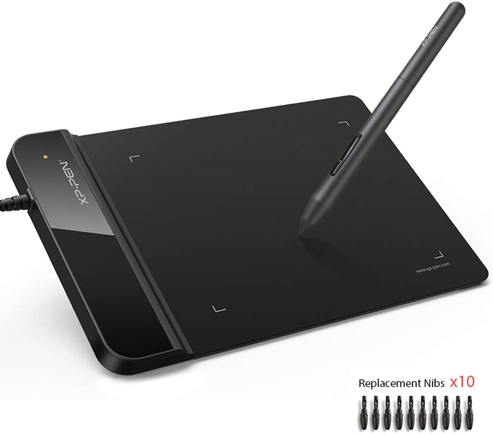 XP-PEN G430S Graphics Tablet 4x3 inch for osu! Art Design Pen Drawing Tablet Black