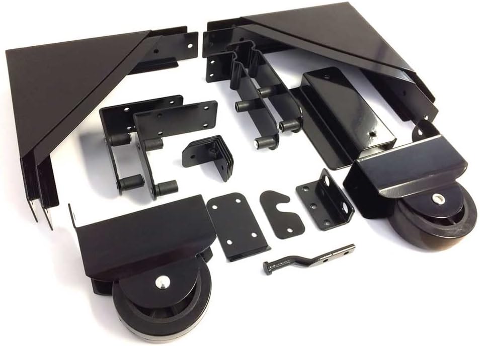 Pylex 11052 11070 Sliding Gate Kit, Black