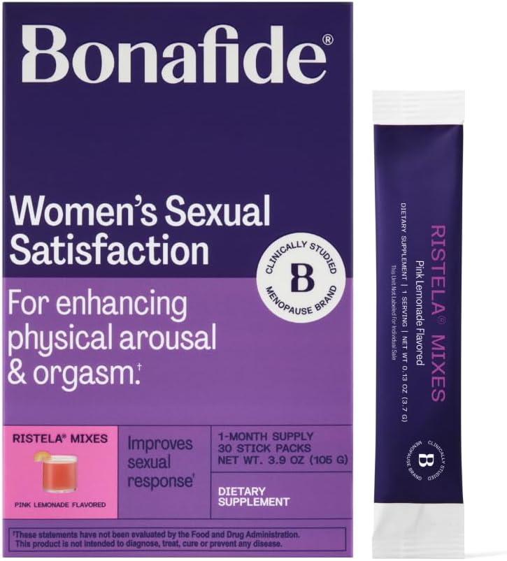 Bonafide Ristela Mixes Intimacy Support Supplement – 1 Month Supply
