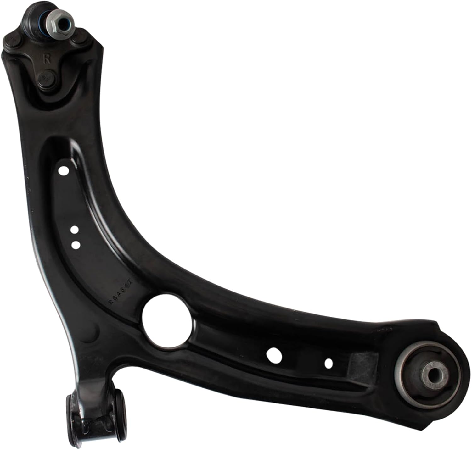TRQ Front Right Lower Control Arm with Ball Joint Passenger Side Compatible with 2019-2022 Audi Q3 Volkswagen Arteon 2022 Taos 2018-2022 Tiguan