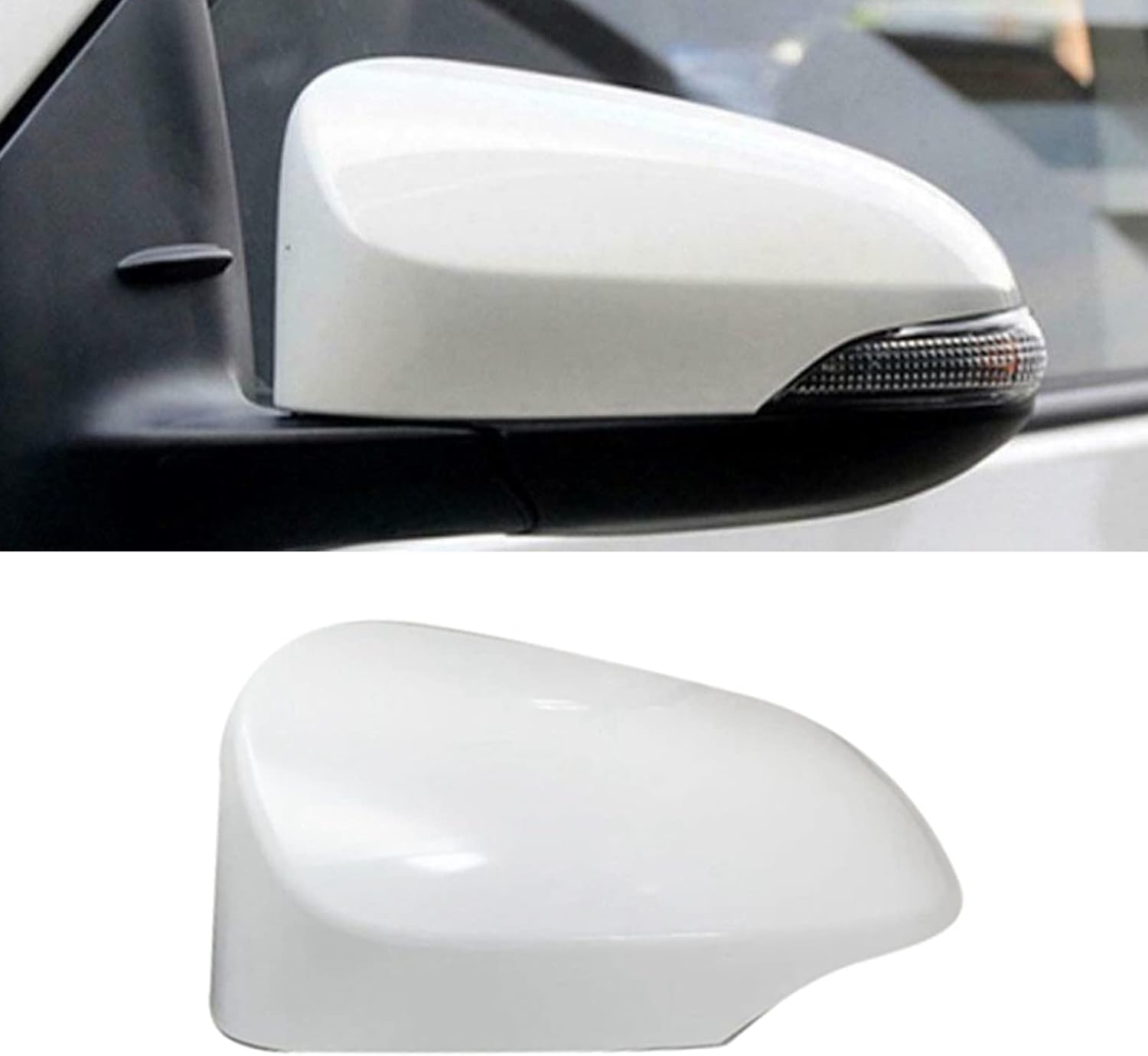 Side Wing Mirror Indicator Lens Cover without Lamp Included for Toyota Yaris 2011-2019 OEM 87915-02931 (Left)