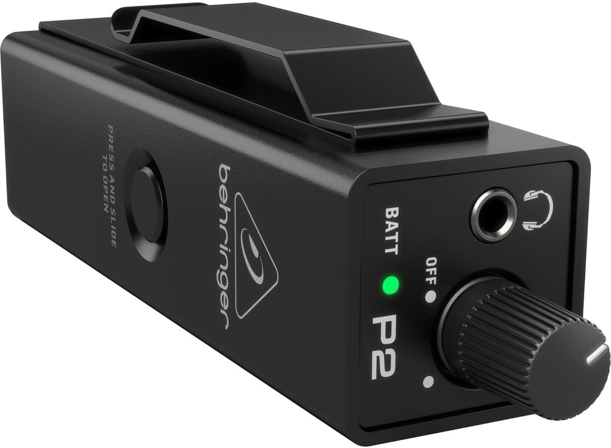 Behringer POWERPLAY P2 Ultra-Compact Personal In-Ear Monitor Amplifier