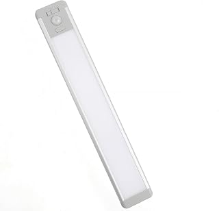 Under Cabinet Lights,40 LED Rechargeable Battery Operated Motion Sensor Light Indoor, Magnetic Dimmable Closet Lights, Wireless Under Counter Lights for Kitchen, Stairs