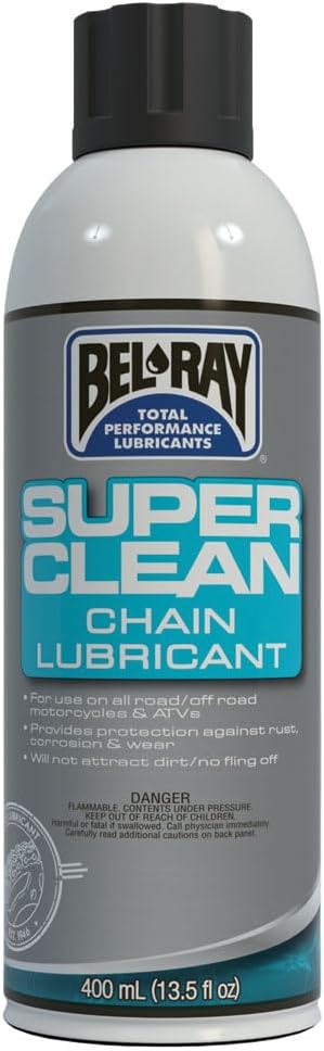 Bel-Ray Super Clean Chain Lube - 400ml. Aerosol 99470-A400W