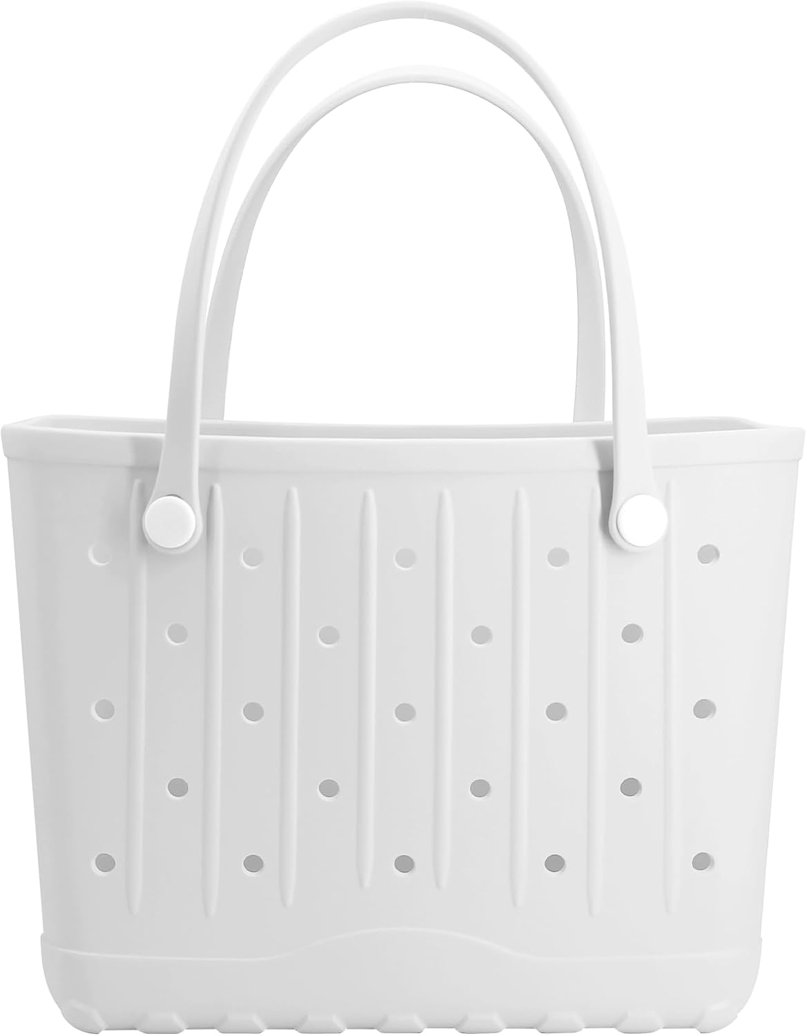 Rubber Beach Tote Bag, Large Waterproof Beach Bag for Pool Boat, Sports, Outdoor Washable Travel Tote Bag