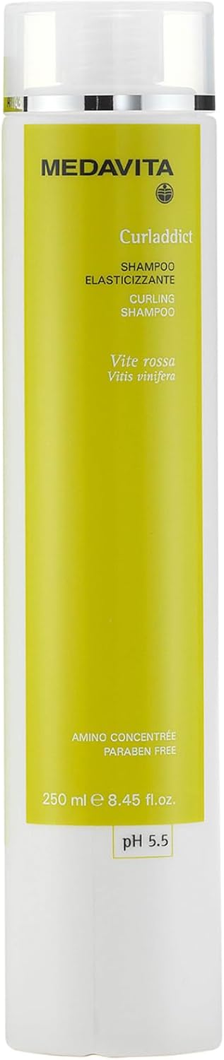 Medavita | Curladdict Elasticizing Shampoo, 250ml, for Curly and Wavy Hair