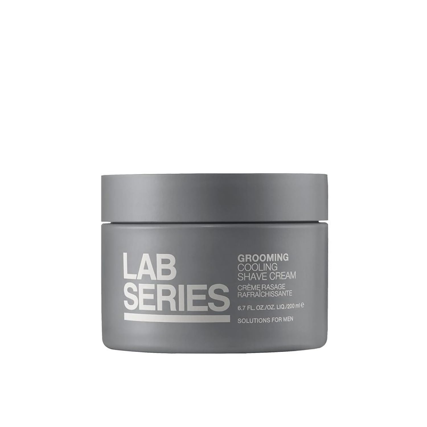 Lab Series Men's Grooming Cooling Shaving Cream with Menthol & Shea Butter- Hydrates & Protects Skin from Irritation - Skin Care for Men, 6.4 Ounce