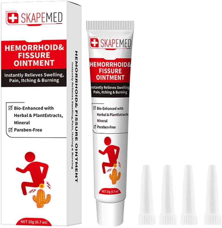 Haemorrhoid Cream 20g - for Relief of External Discomfort, Itching and Irritation