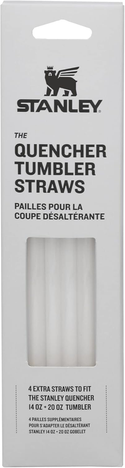 Stanley Quencher Tumbler Straws | Reusable Replacement Straws for Tumbler with Handle | Stainless Steel Drinking Cup Accessory | BPA-Free