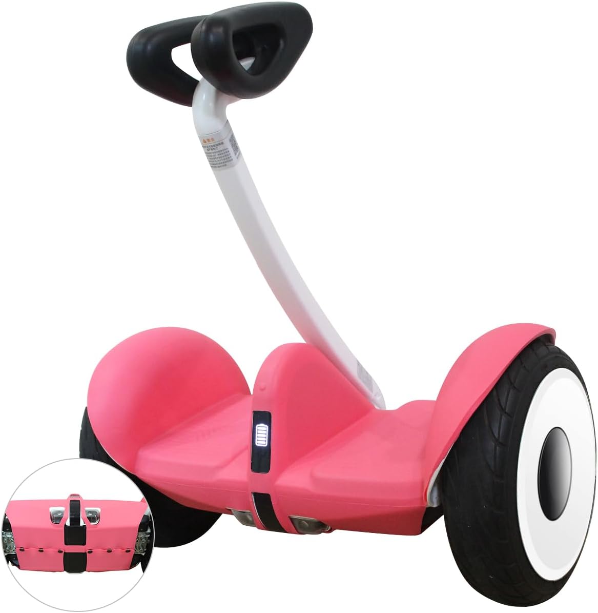 Protective Case Compatible with Segway Ninebot S/mini Pro, Waterproof, Anti-collision, Scratch Resistant Fully Wrapped Protective Cover Silicone Film Self Balancing Scooter Accessories (black)