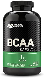 Optimum Nutrition Instantized BCAA Capsules, Keto Friendly Branched Chain Essential Amino Acids, 1000mg, 400 Count