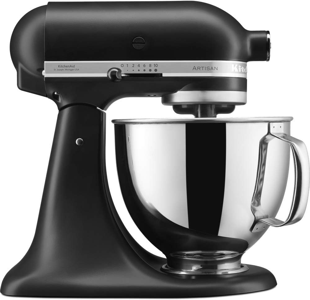 Kitchenaid Artisan 4.8L Stand Mixer Matte Black 5KSM125BBM