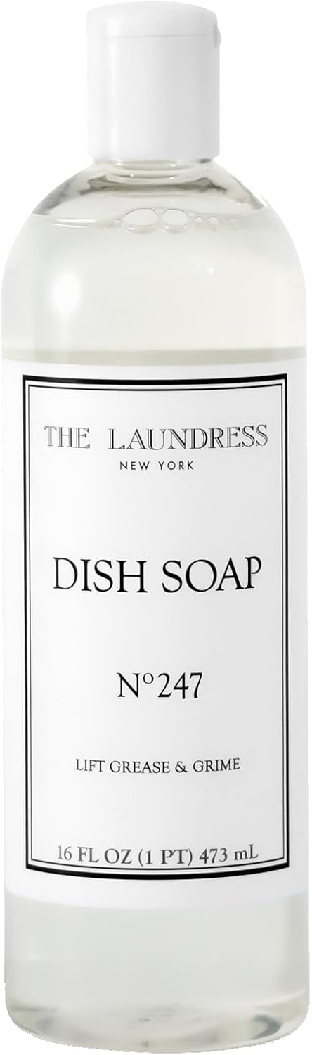 The Laundress Dish Soap Liquid, No.247 Scented, Tough on Grease, Bio-based ingredients, 16 Fl OZ
