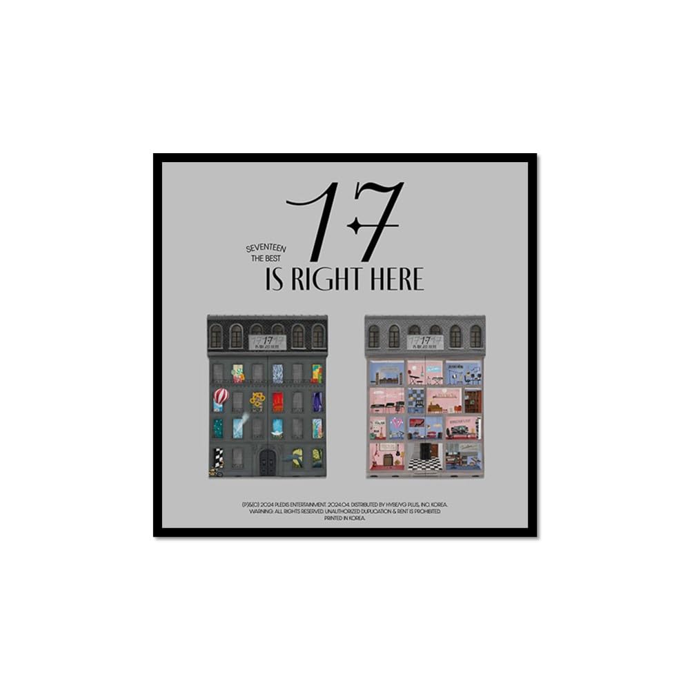 Dreamus SEVENTEEN 17 IS RIGHT HERE Best Album (HEAR), undefined