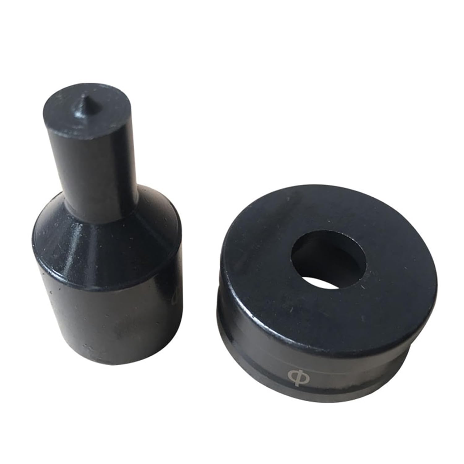 CH-70/CH-60 Hydraulic Round Hole Punch Die Set, Hydraulic Hole Punch Die Set for Metal Stamping and Sheet Metal Working Tools, Durable Replacement Dies, Heavy Duty Punch Kit. (10mm Diameter,CH-60)