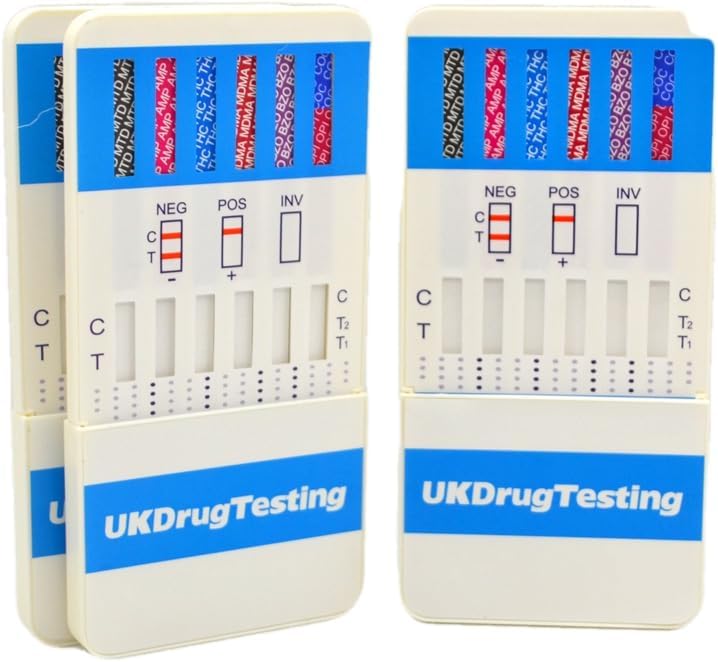 3 x 7 ULTRA SENSITIVE Drug Test Kits Pack of 3 Drug Testing Panels Each Giving Results for 7 Common Drugs