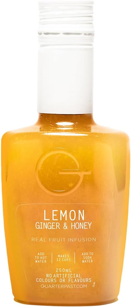 QUARTERPAST Lemon, Ginger & Honey Fruit Tea Infusion - 250ml